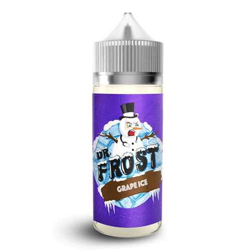 Grape Ice vape liquid by Dr Frost - 100ml Short Fill - Buy UK