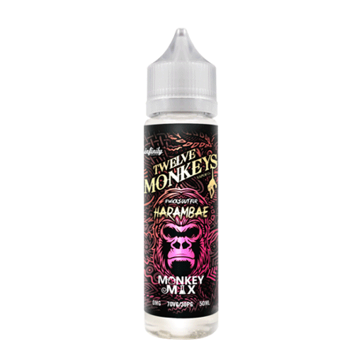 Harambae vape liquid by Twelve Monkeys Mix Series - 50ml Short Fill - Buy UK