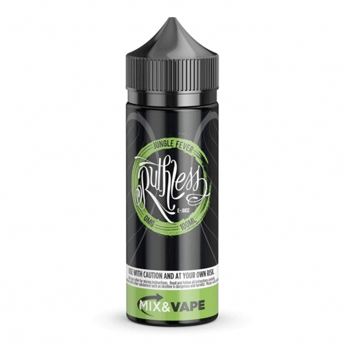 Jungle Fever vape liquid by Ruthless  - 100ml Short Fill - Buy UK