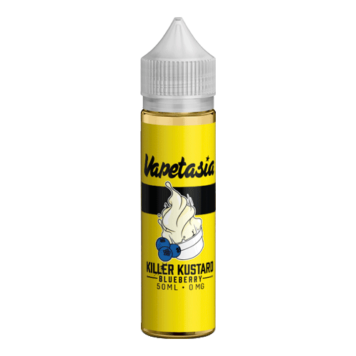 Killer Kustard Blueberry vape liquid by Vapetasia - 50ml Short Fill