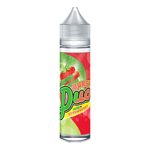 Kiwi Strawberry vape liquid by Burst Duo - 50ml Short Fill - Buy UK