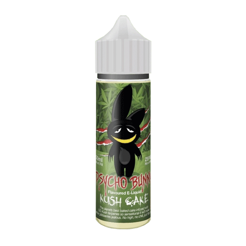 Kush Cake vape liquid by Psycho Bunny - 50ml Short Fill