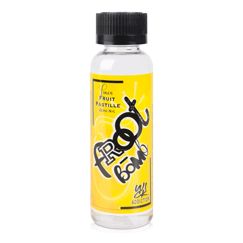 Lemon Fruit Pastille vape liquid by Froot Bomb - 50ml Short Fill - Buy UK