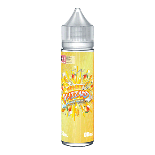 Mango Brrrst by Burst Blizzard - 50ml Short Fill - buy UK