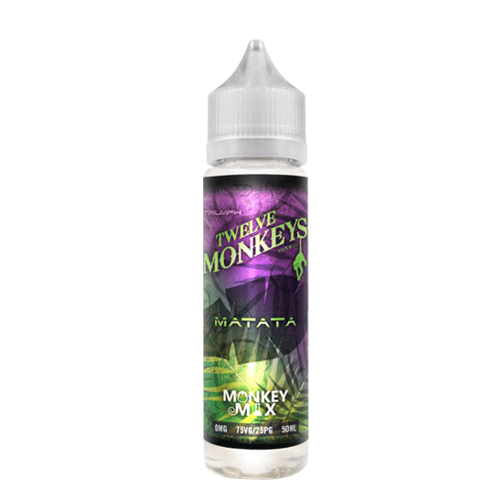 Matata vape liquid by Twelve Monkeys Mix Series - 50ml Short Fill