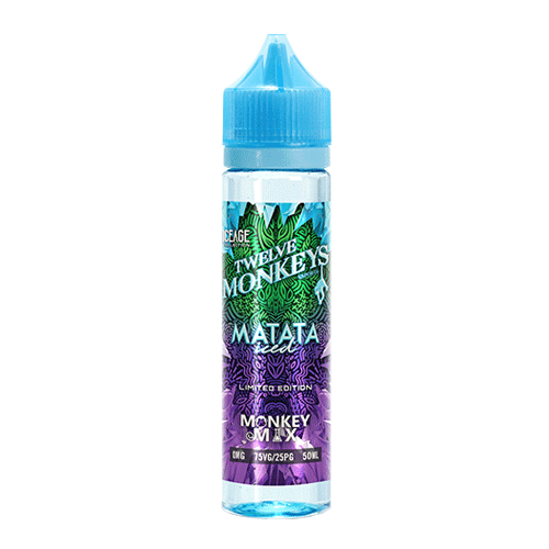 Matata Iced vape liquid by Twelve Monkeys: Ice Age Mix Series - 50ml Short Fill - eJuice