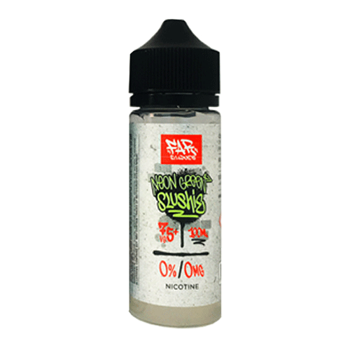 Neon Green Slushie vape liquid by Far E-liquids - 100ml Short Fill Neon Green Slushie vape liquid by Far E-liquids - 100ml Short Fill