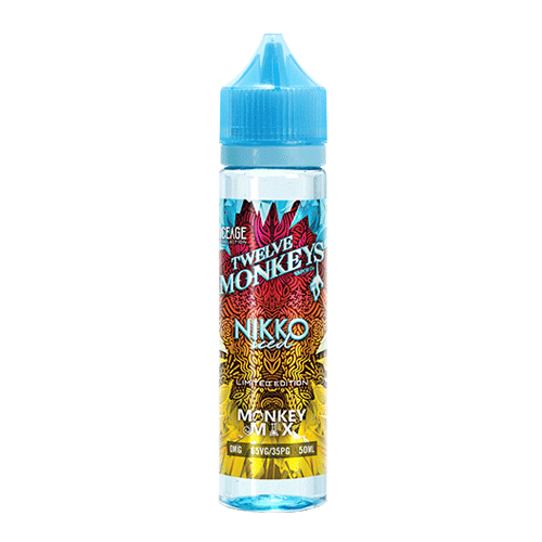 Nikko Iced vape liquid by Twelve Monkeys: Ice Age Mix Series - 50ml Short Fill - eJuice