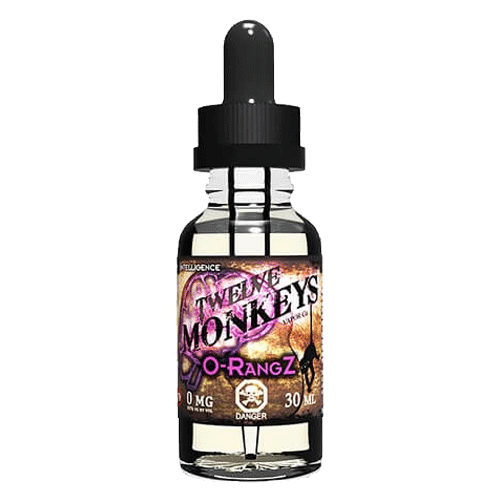 O-Rangz vape liquid by Twelve Monkeys - 30ml, 3 x 10ml - eJuice