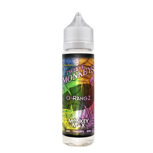 O-Rangz vape liquid by Twelve Monkeys Mix Series - 50ml Short Fill