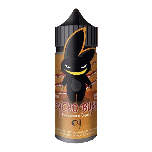 OJ vape liquid by Psycho Bunny - 100ml Short Fill - eJuice