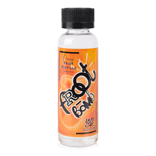 Orange Fruit Pastille vape liquid by Froot Bomb - 50ml Short Fill - eJuice