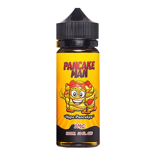 Pancake Man vape liquid by Vape Breakfast Classics - 100ml Short Fill - eJuice