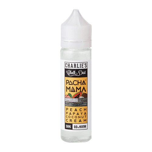 Peach Papaya Coconut Cream vape liquid by Pacha Mama - 50ml Short Fill Peach Papaya Coconut Cream vape liquid by Pacha Mama - 50ml Short Fill