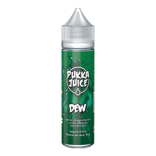 Pukka Dew (High) vape liquid by Pukka Juice - 50ml Short Fill