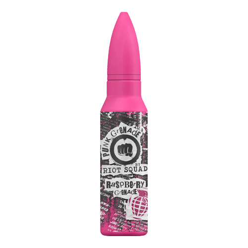 Raspberry Grenade vape liquid by Riot Squad's Punk Grenade - 50ml Short Fill - eJuice