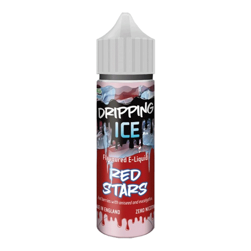 Red Stars vape liquid by Dripping Range - 50ml Short Fill