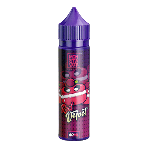 Red Velvet (No Ice) vape liquid by Monsta Vape - 50ml Short Fill