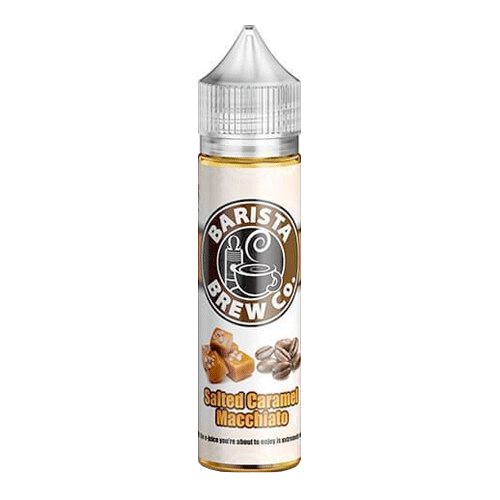 caramel vape juice Salted Caramel Macchiato vape liquid by Barista Brew Co- 50ml Short Fi