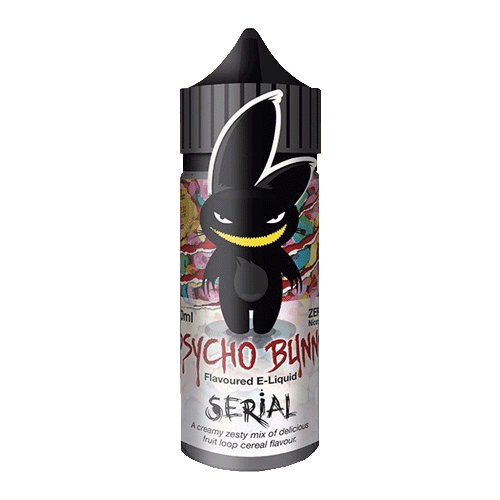 Serial vape liquid by Psycho Bunny - 100ml Short Fill - eJuice