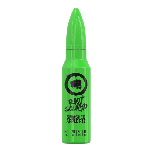 Smashed Apple Pie vape liquid by Riot Squad - 50ml Short Fill - eJuice