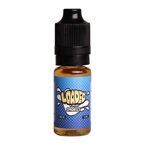 Smores vape liquid by Loaded - 10ml, 3 x10ml, 6 x 10ml, 12 x 120ml - eJuice