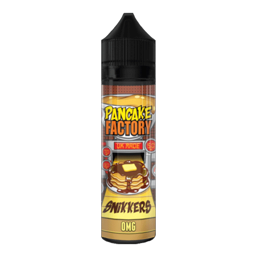 Snikkers vape liquid by Pancake Factory - 50ml Short Fill