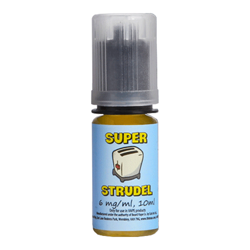 Strawberry vape liquid by Super Strudel - 10ml - eJuice