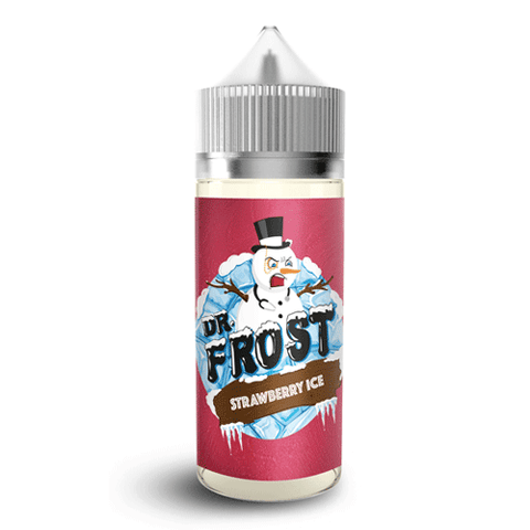 Strawberry Ice vape liquid by Dr Frost - 100ml Short Fill