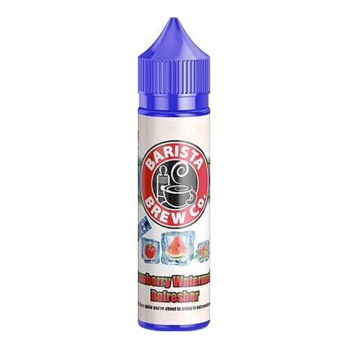 Strawberry Watermelon Refresher Frozen vape liquid by Barista Brew Co- 50ml Short Fill