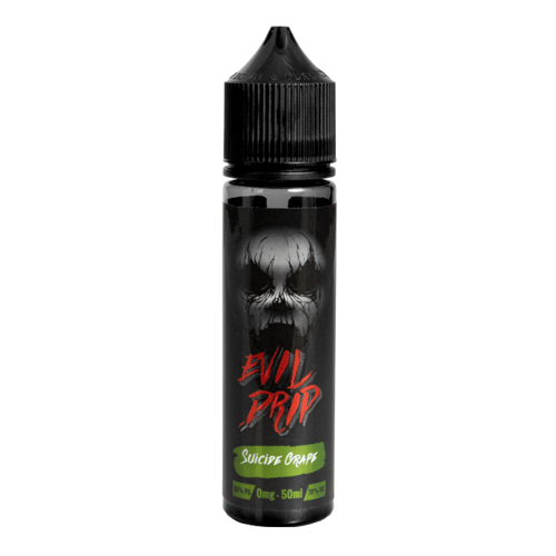 Suicide Grape vape liquid by Evil Drip - 50ml Short Fill