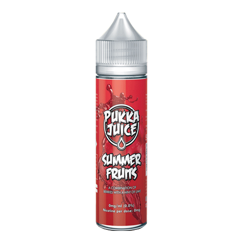 Summer Fruits vape liquid by Pukka Juice - 50ml Short Fill - eJuice