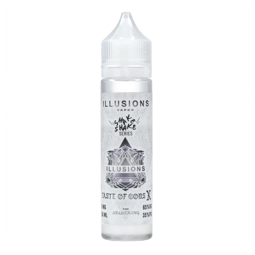 Taste Of Gods X vape liquid by Illusions Vapor Shake Shake Series - 50ml Short Fill