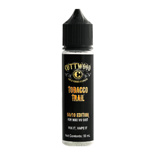Tobacco Trail vape liquid by Cuttwood - 50ml Short Fill - eJuice