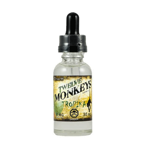 Tropika vape liquid by Twelve Monkeys - 30ml, 3 x 10ml - eJuice