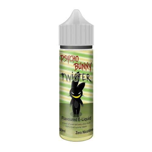 Twister vape liquid by Psycho Bunny - 50ml Short Fill Twister vape liquid by Psycho Bunny - 50ml Short Fill