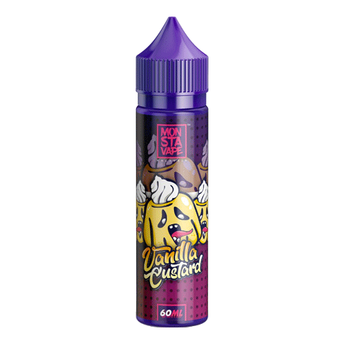 Vanilla Custard (No Ice) vape liquid by Monsta Vape - 50ml Short Fill