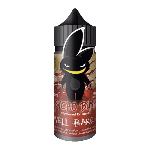 Well Baked vape liquid by Psycho Bunny - 100ml Short Fill Well Baked vape liquid by Psycho Bunny - 100ml Short Fill