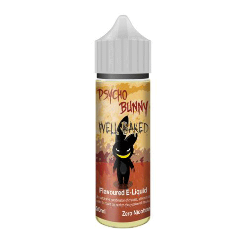 Well Baked vape liquid by Psycho Bunny - 50ml Short Fill