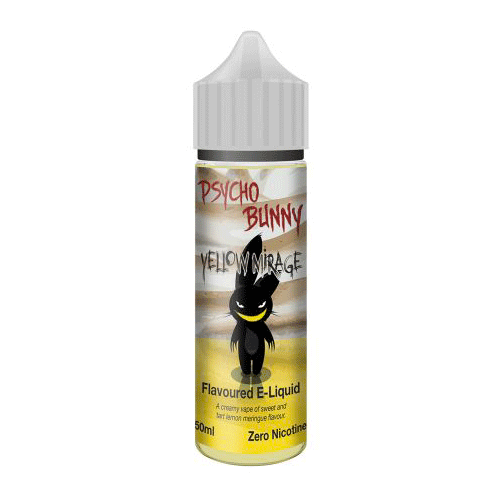 Yellow Mirage vape liquid by Psycho Bunny - 50ml Short Fill - eJuice