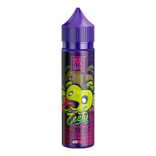 Zesty Grappy (No Ice) vape liquid by Monsta Vape - 50ml Short Fill