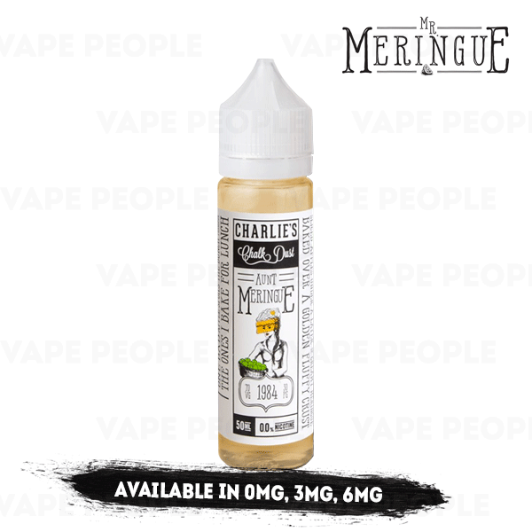 Aunt Meringue vape liquid by Mr Meringue - 50ml Short Fill - Buy UK