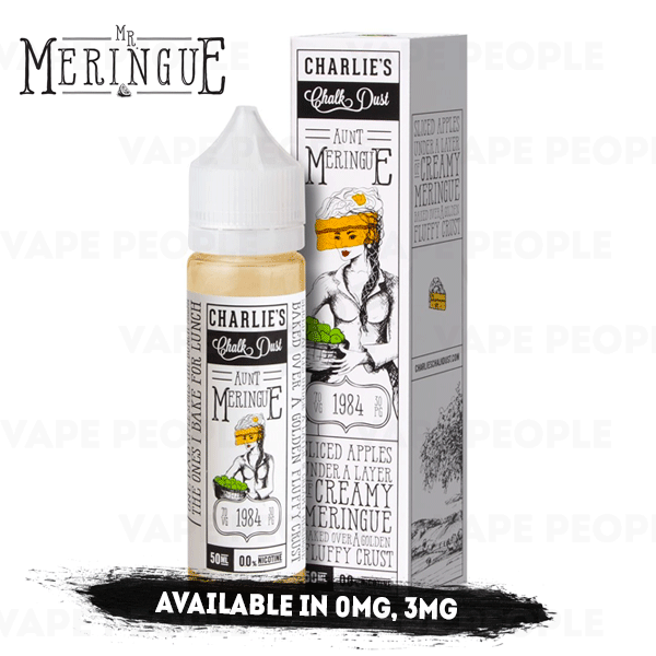 Aunt Meringue vape liquid by Mr Meringue - 50ml Short Fill - Buy UK