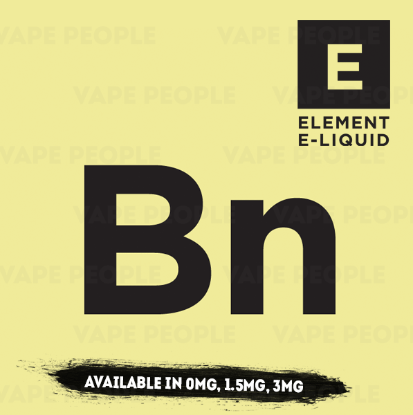 Banana Nut Dripper (Bn) vape liquid by Element E-liquids - 100ml Short Fill - Buy UK