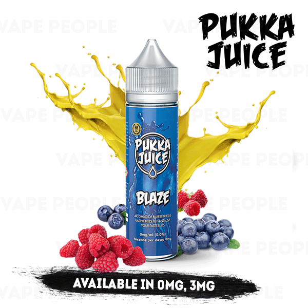 Pukka Blaze vape liquid by Pukka Juice - 50ml Short Fill - Best E Liquids