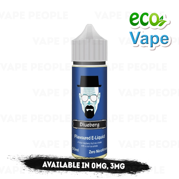 Blueberg vape liquid by Dripping Ice - 50ml Short Fill - Buy UK