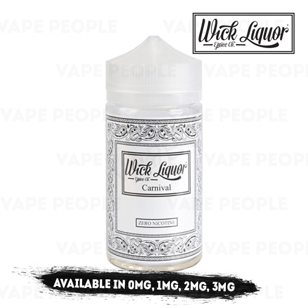 Carnival Juggernaut vape liquid by Wick Liquor - 150ml Short Fill - Buy UK