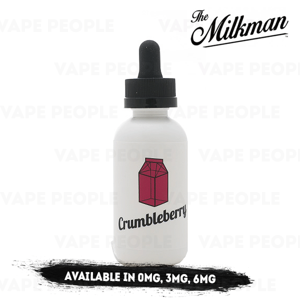 Crumbleberry vape liquid by The Milkman - 50ml Short Fill - Buy UK