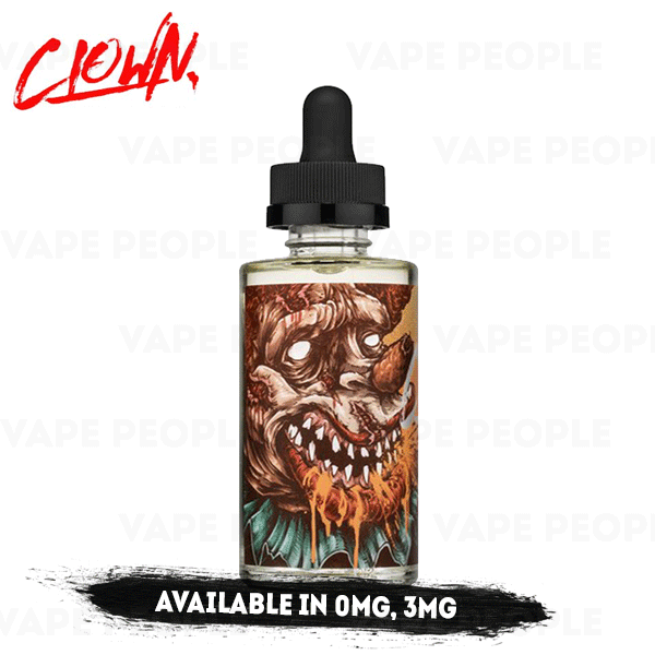 Crush vape liquid by Clown - 50ml Short Fill - Buy UK