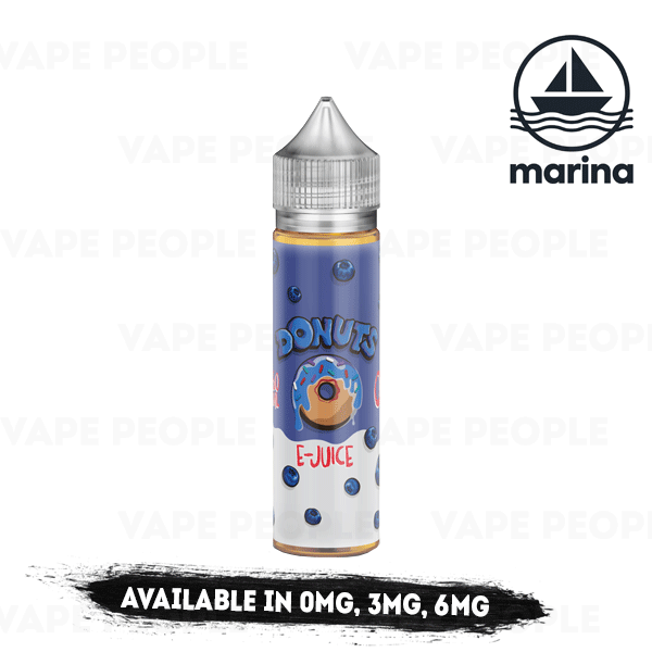 Blueberry Donuts vape liquid by Donuts - 50ml Short Fill - Buy UK